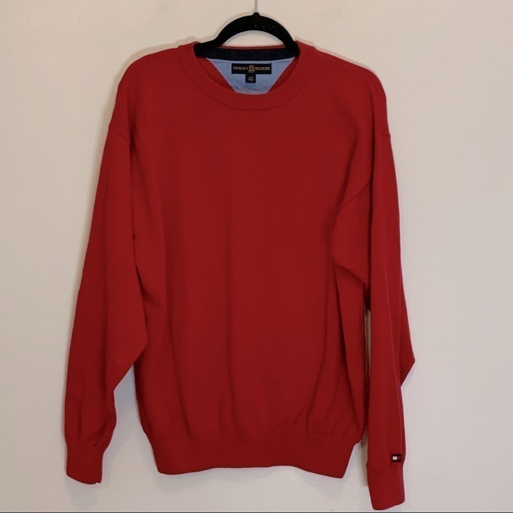 Tommy Hilfiger Golf Vneck Classic Pullover Sweater